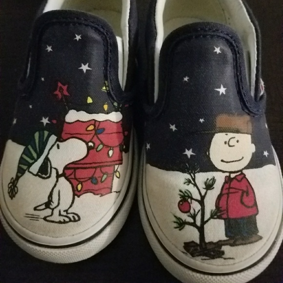 charlie brown christmas shoes